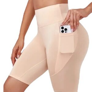 Yoga Shorts with Pocket